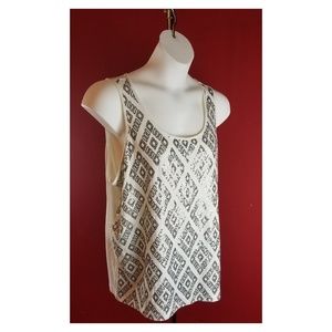 Ruby rd Sequin Front Tank Size Extra large
